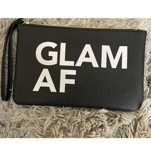Glam AF Black Wristlet
